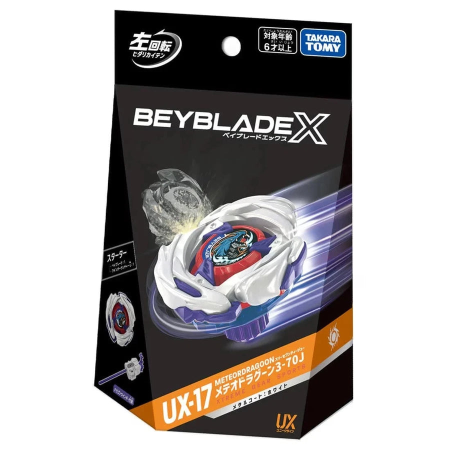 Takara Tomy Beyblade X UX-17 Starter Set: Meteor Dragoon 3-70J