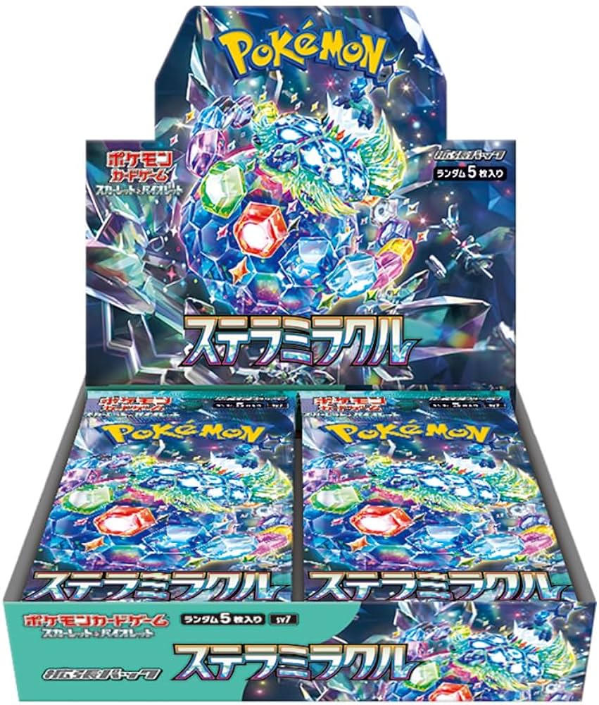 Pokemon Stellar Miracle SV7 Booster Box Japanese FACTORY SEALED