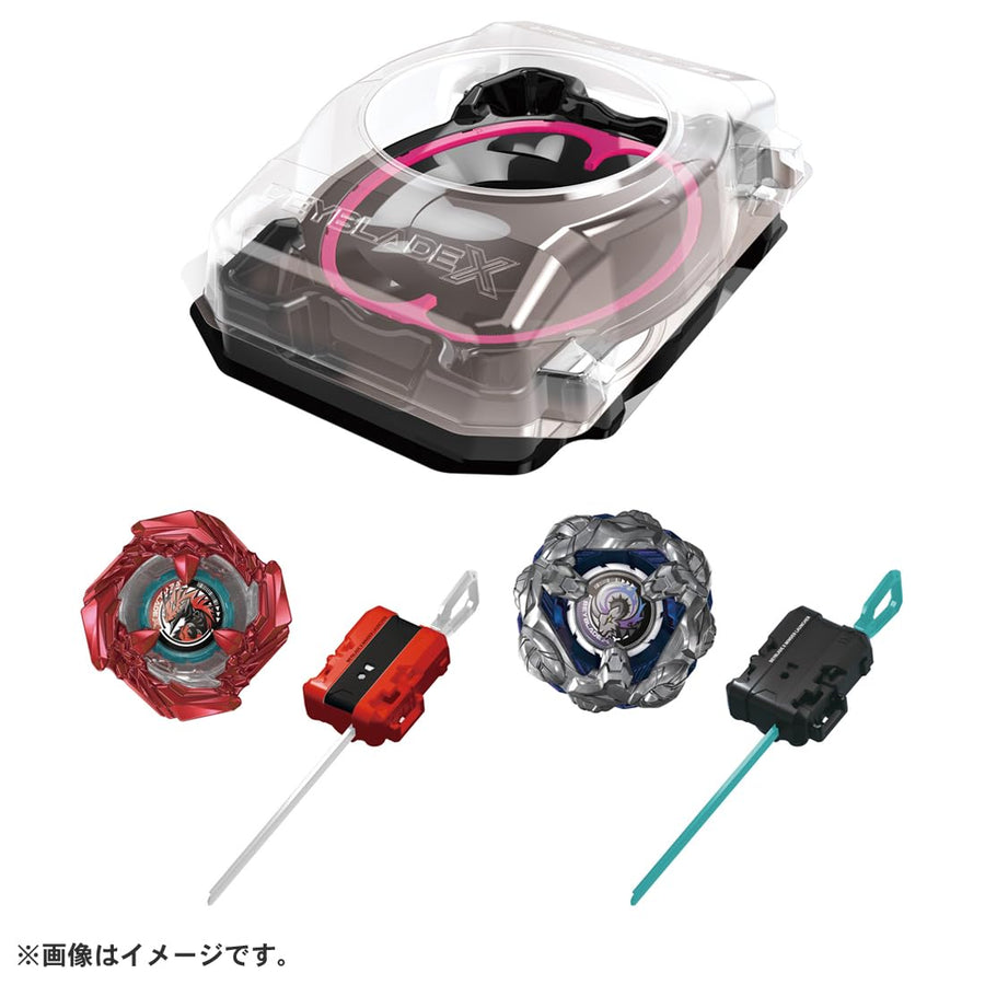 Takara Tomy RED COBALT DRAKE Beyblade X BX-46 Battle Entry Set Infinity